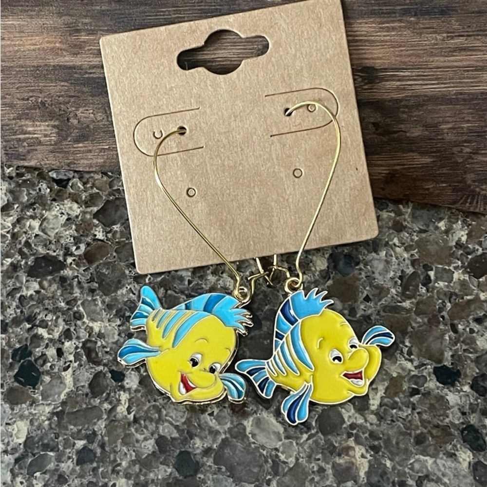 Flounder Earrings